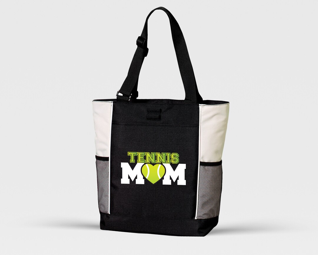 Tennis Mom Tote Bag With Pockets Tennis Mom Tote Bag Tennis Tote Bag