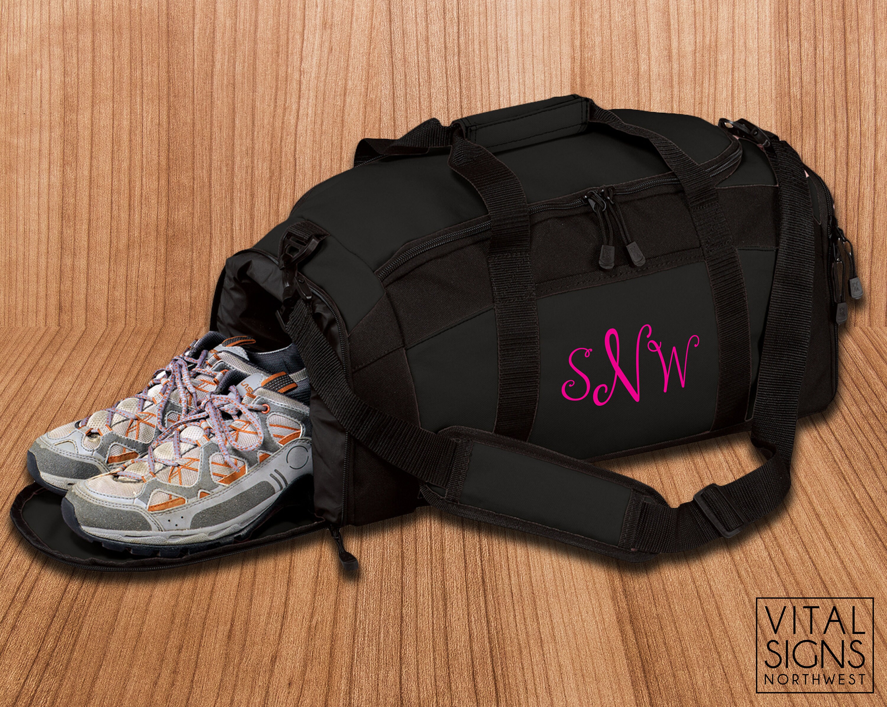 Personalized Gym Bag Workout Cheer Bag Monogram Dance bag Etsy