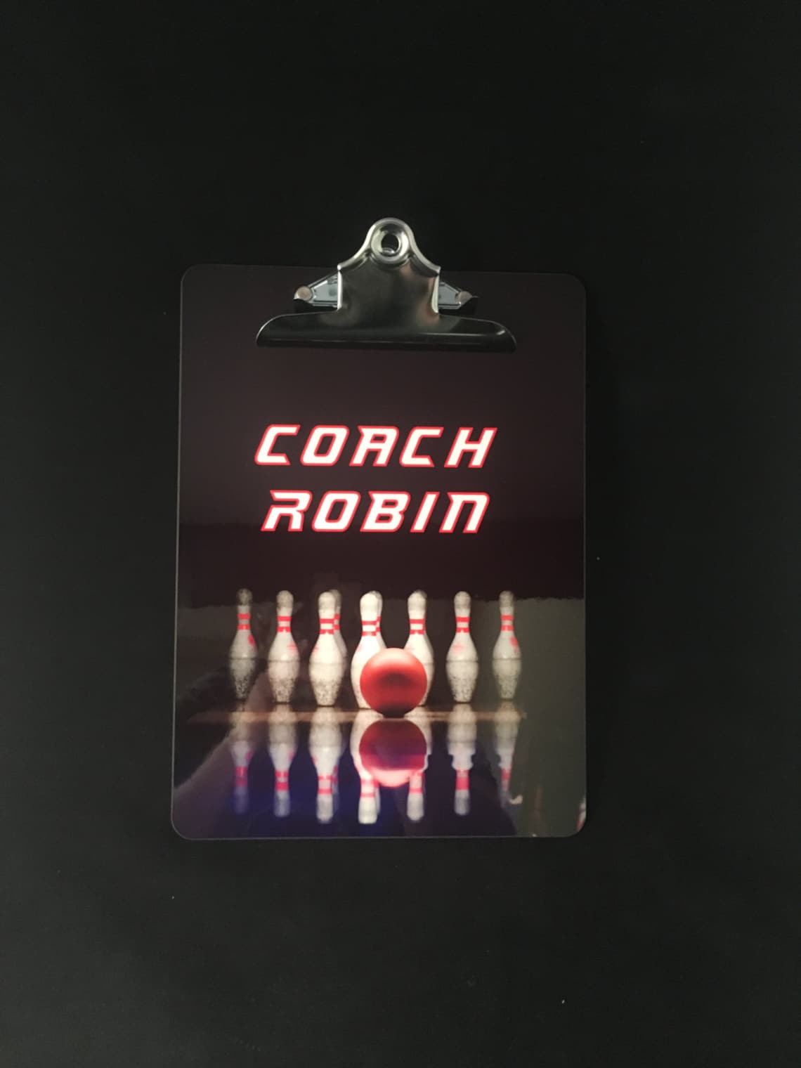 Bowling Bowling Coach Bowling pins Bowling clipboard Etsy