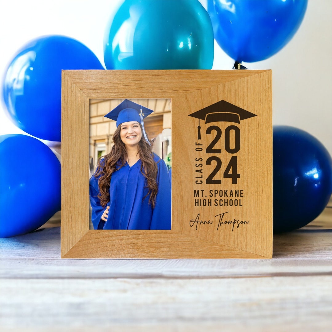 Personalized Graduation Picture Frame for Graduation Photo Class of