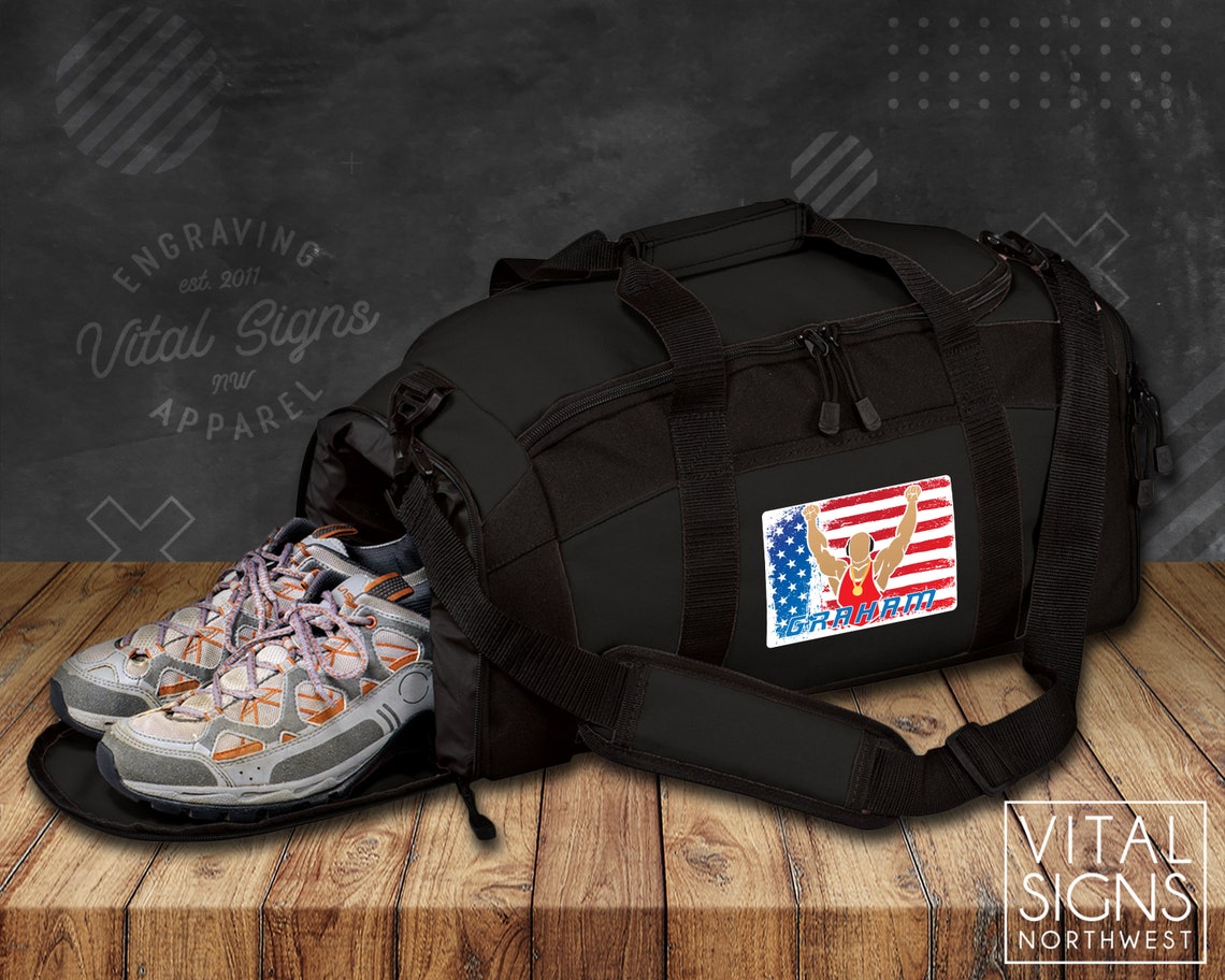 custom wrestling bags
