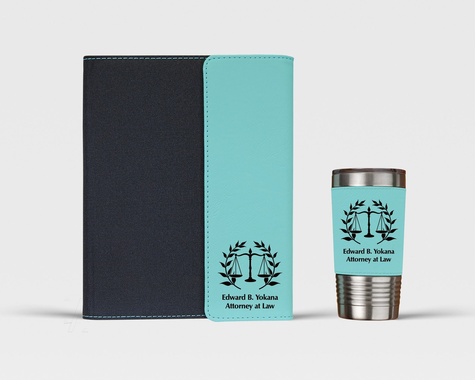 Personalized Leather Portfolio Lawyer Gift Attorney Gift Etsy