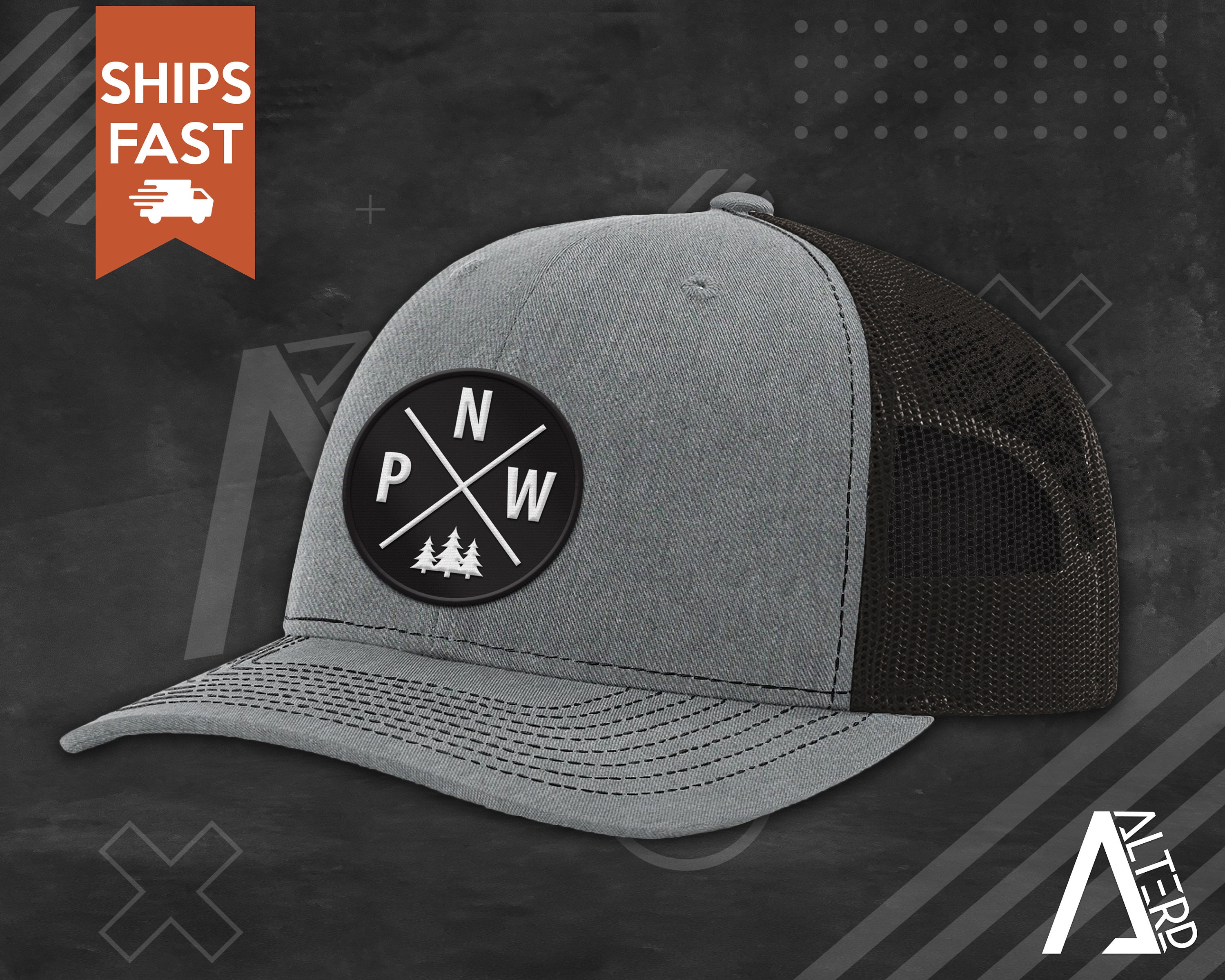 PNW Crossroads Hat PNW Trucker Hat 