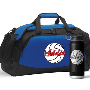 Volleyball Bag Personalized Volleyball Gifts for Girls Volleyball Water Bottle Volleyball Player Gift Volleyball Team Gifts FREE SHIPPING Royal Blue