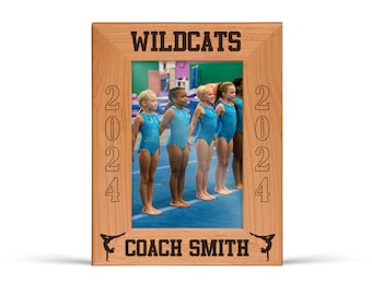 Gymnastics Coach Gift Gymnastics Picture Frame Personalized Coach Frame Coach Gifts Gymnastics Coach Thank You Gifts Gymnast Gift