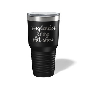 Ringleader of the Shitshow Tumbler Cup Travel Coffee Mug with Lid, Boss Gift Funny Coworker Gifts, Co Worker Gift, Manager Gift
