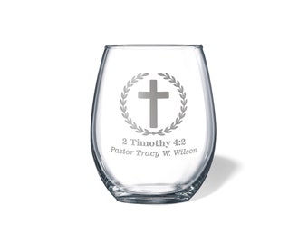Regalos para pastores, vasos con versículos bíblicos, regalos religiosos para mujeres, regalo de agradecimiento para pastores, regalos de primera comunión