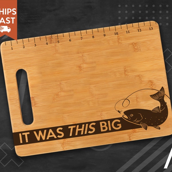 Fish Measuring Board Svg - Etsy