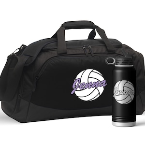 Volleyball Bag Personalized Volleyball Gifts for Girls Volleyball Water Bottle Volleyball Player Gift Volleyball Team Gifts FREE SHIPPING image 2