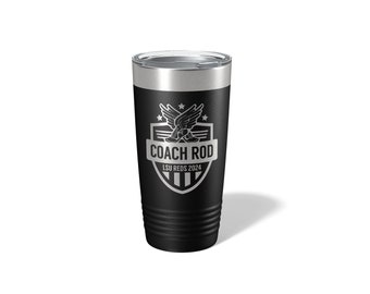 Track and Field XC Cross Country Coach Personalized Engraved Tumbler or 32 oz Water Bottle with Straw | End of Season Thank You Team Gift