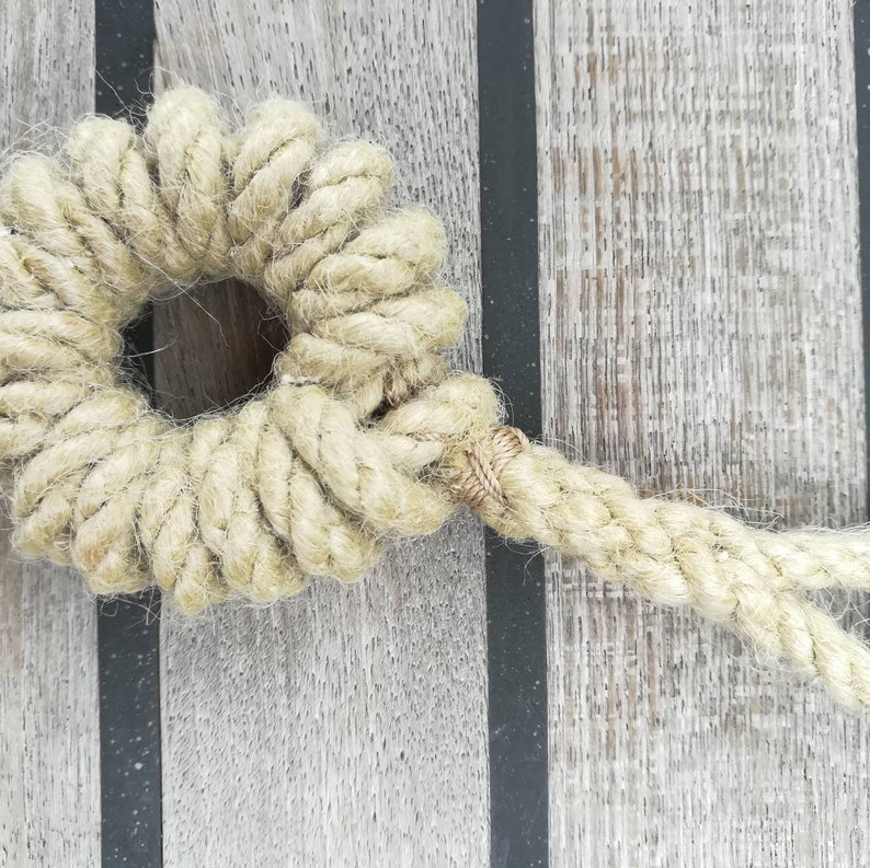 Nautical Rope Keyring. Small Doughnut Fender Knot. Choice of Etsy