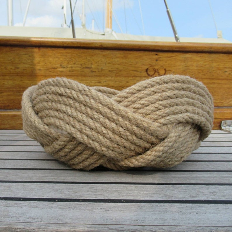 Nesting Baskets Handmade Set of Three Natural Jute Rope Etsy