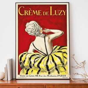 Vintage Advertising Liquor Poster, Retro French Alcohol Advertising Print, Leonetto Cappiello Art Nouveau Wall Art