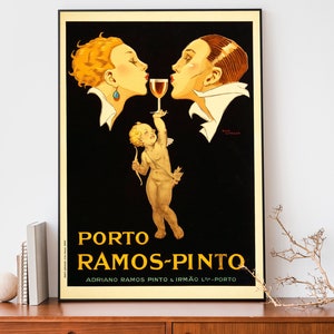 Wein Poster, Vintage Poster Essen & Trinken, Retro Werbeposter, Cooles Poster, Geschenk Küche