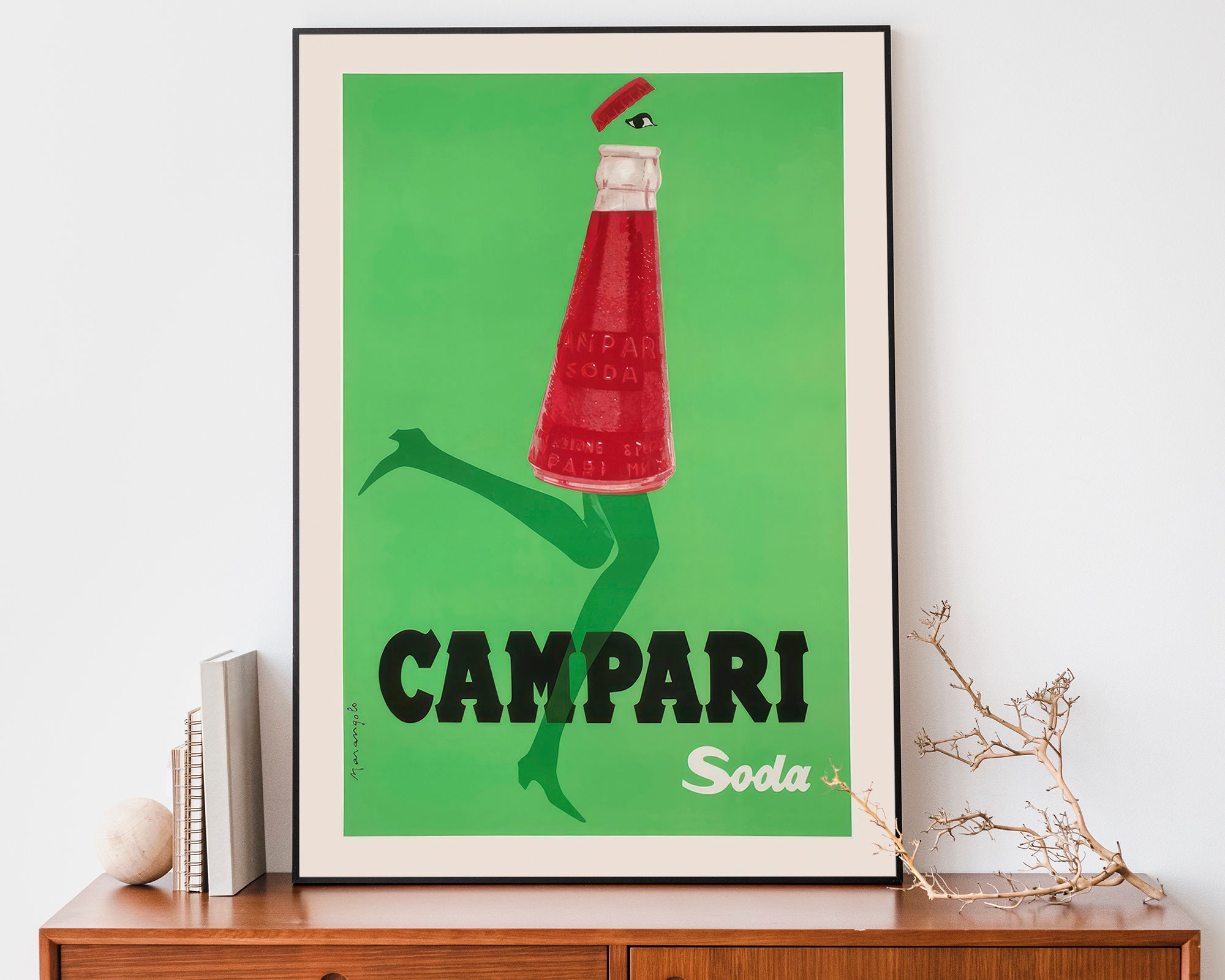 カンパリポスター - Etsy 日本