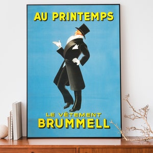 Vintage Leonetto Cappiello Poster, Modeanzeige Druck, Retro Wandkunst, Jugendstil Französischer Druck