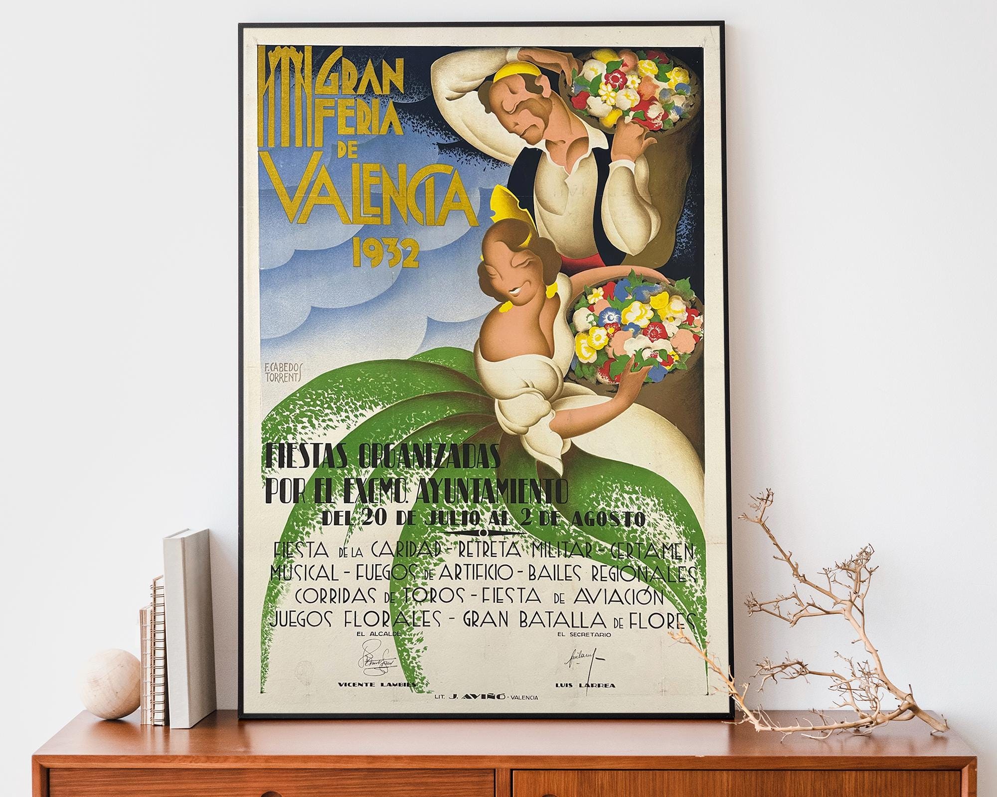 踊り子　Vintage poster 1890s 