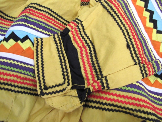 Vintage Miccosukee Seminole Patchwork Child's Jac… - image 5