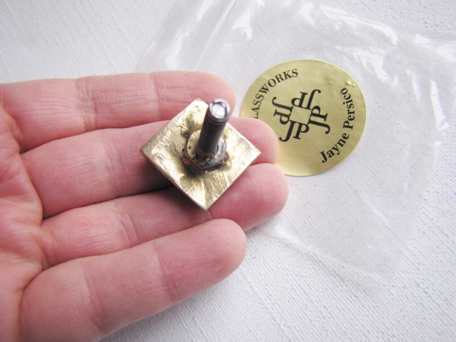 Hot Glass Embossing Tool Fused Glass Embossing Stamp Square Etsy