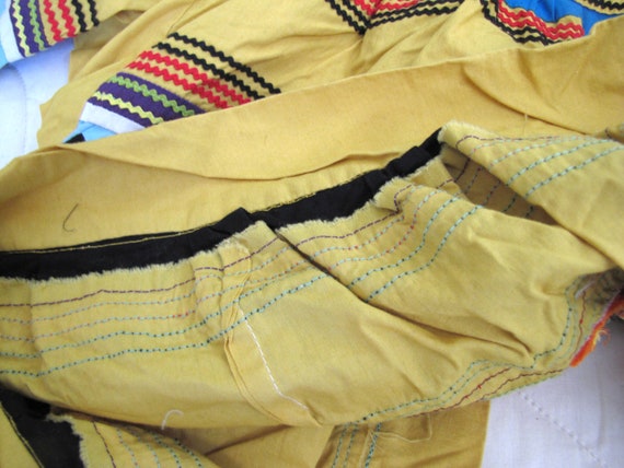 Vintage Miccosukee Seminole Patchwork Child's Jac… - image 4