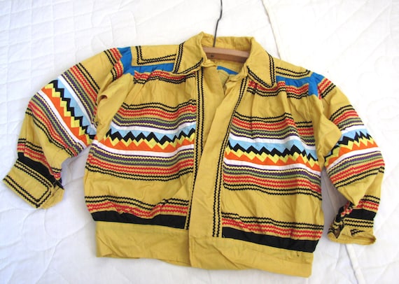 Vintage Miccosukee Seminole Patchwork Child's Jac… - image 3