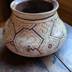 ボウル　シピポ族　シピボ族　Shipibo Pottery Bowl ボウル シピポ族 シピボ族 Shipibo Pottery Bowl Handmade Peruvian