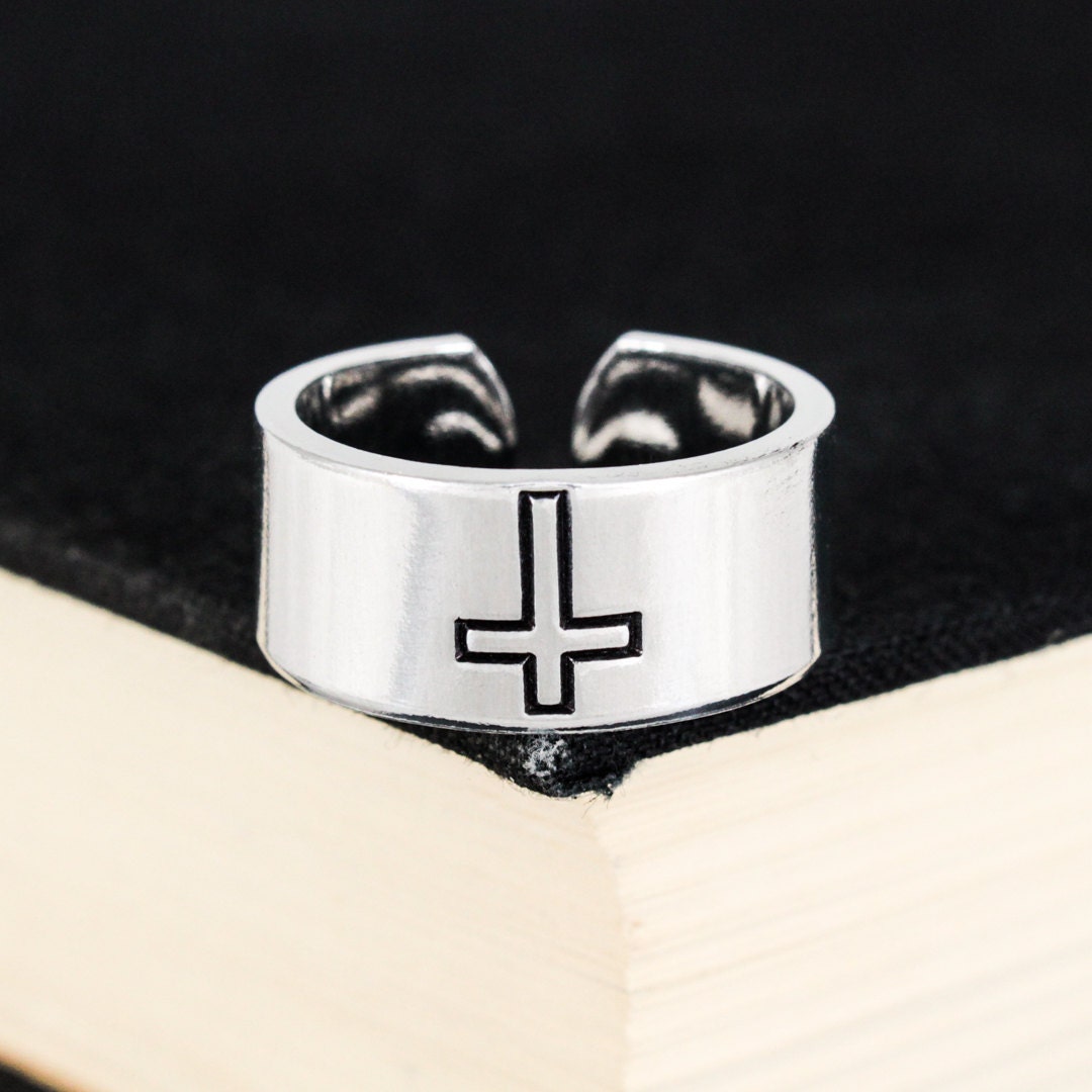 Upside down cross ring discount