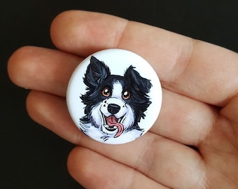 Border collie magnets, fridge magnets, magnetic fridge, magnet funny dogs, grumpy pug, happy border collie, royal poodle, shepherd