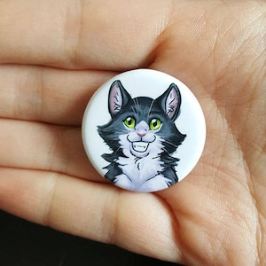 Happy cat magnet, fridge magnets, magnetic fridge, magnet featuring funny cat, grumpy black cat, crazy cat, happy cat, kitten
