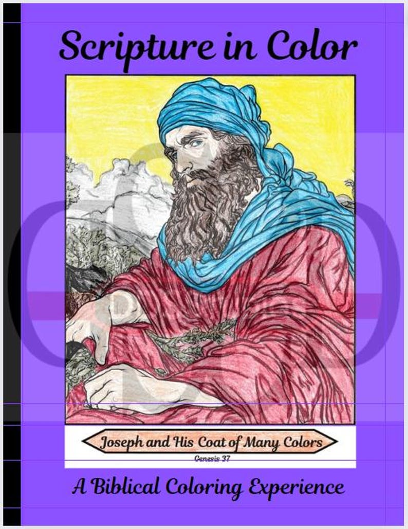 Scripture in Color: A Biblical Coloring Experience - Etsy