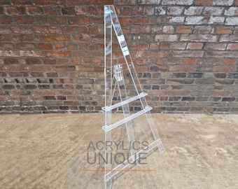 Large acrylic easel stand sign Perspex studio decor wedding party balloon art canvas picture welcome