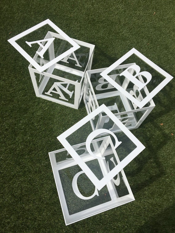 perspex baby blocks