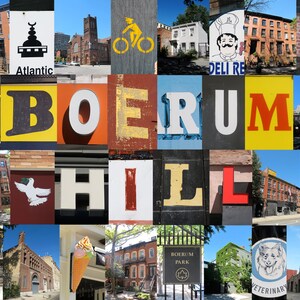 Set de 5 - Postal del barrio boerum Hill (Brooklyn Series)