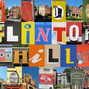 Set de 5 - Postal del barrio Clinton Hill (Brooklyn Series)