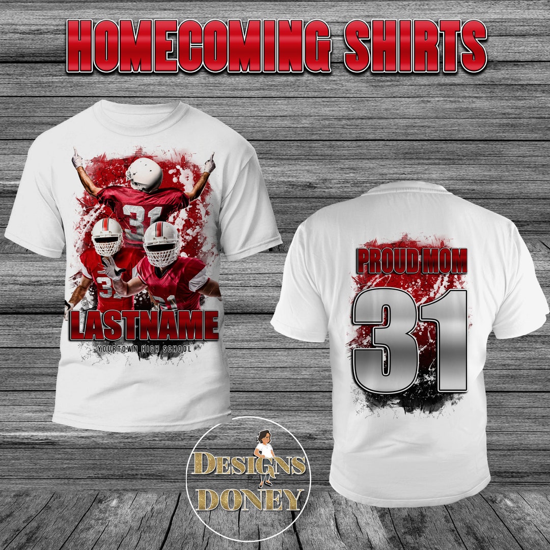 Shirt Football Mom Custom Shirt Senior Night