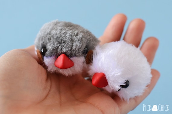 Zebra finch plush hot sale