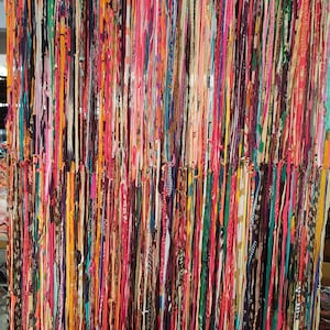 Rag Sari Window Wall Hangings For Housewarming Gift Grandma Gifts Aesthetic Room Decor Boho Garden Decor Mothers Gift Indian Boho Curtains