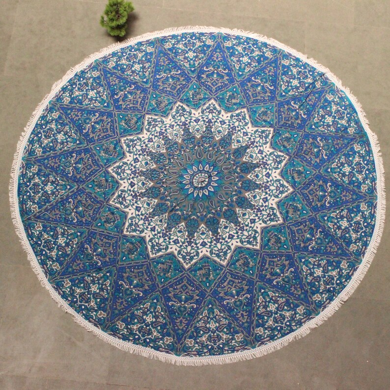Mandala Tapestry Round Beach Blanket star Mandala Roundie Beach Throw Indian Tapestry Blanket Bohemian Tapestry Hippie Blanket bedding decor