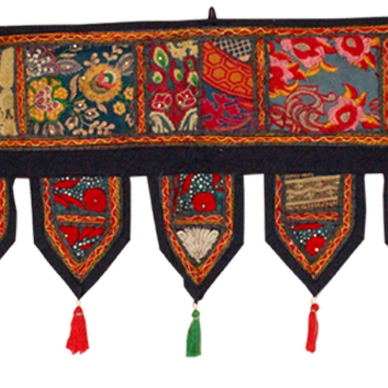 38x14 Front Door Hanging Indian Window Valance 50
