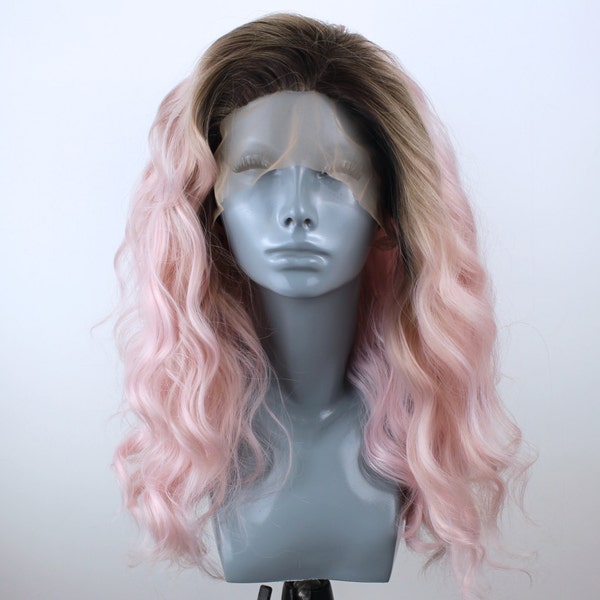 Amber- Rooted Dusty Pink