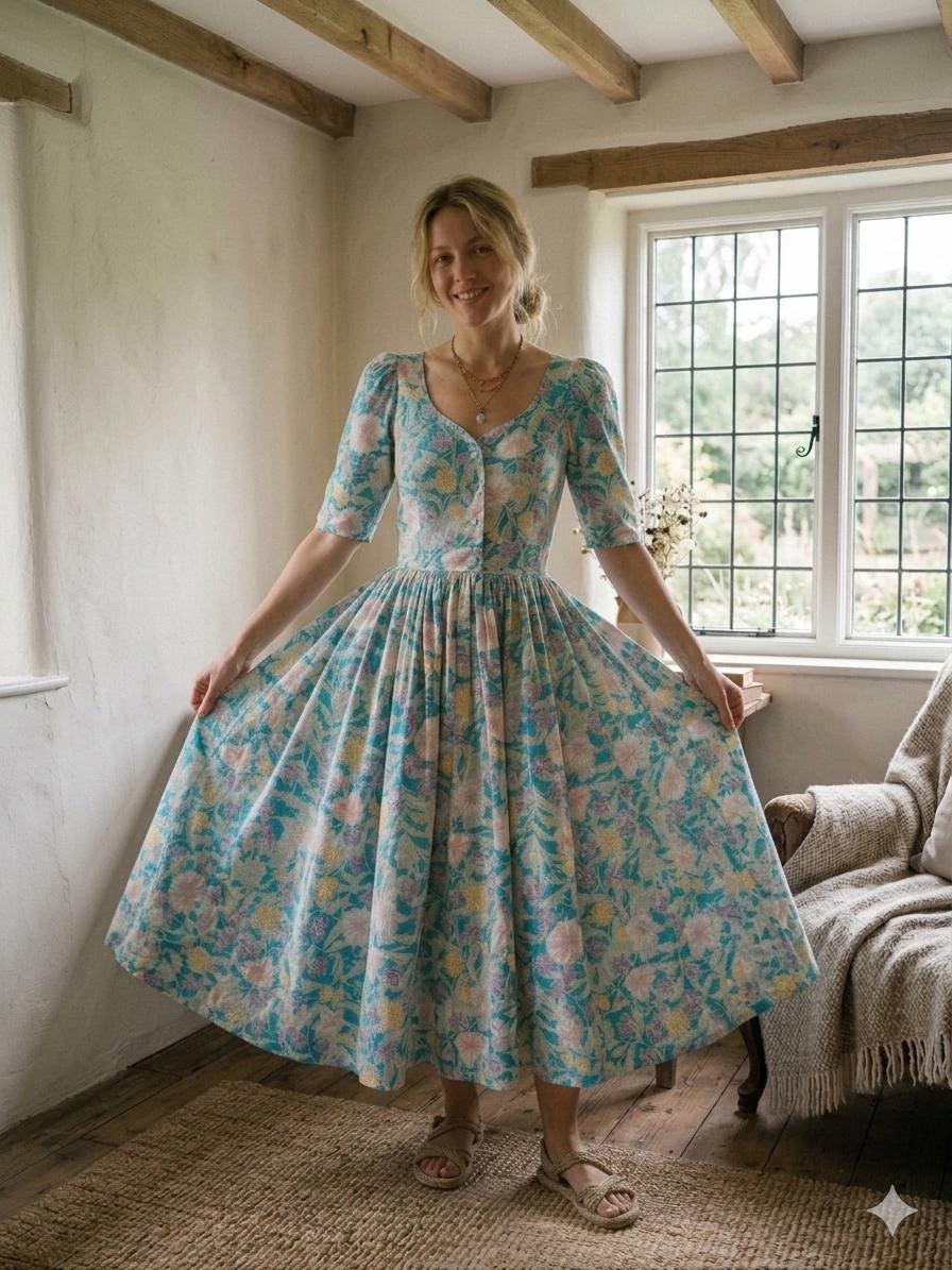 Laura ashley dress - Etsy 日本