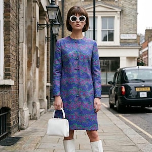 Vintage Jackie Kennedy Wedding Dress - Etsy UK