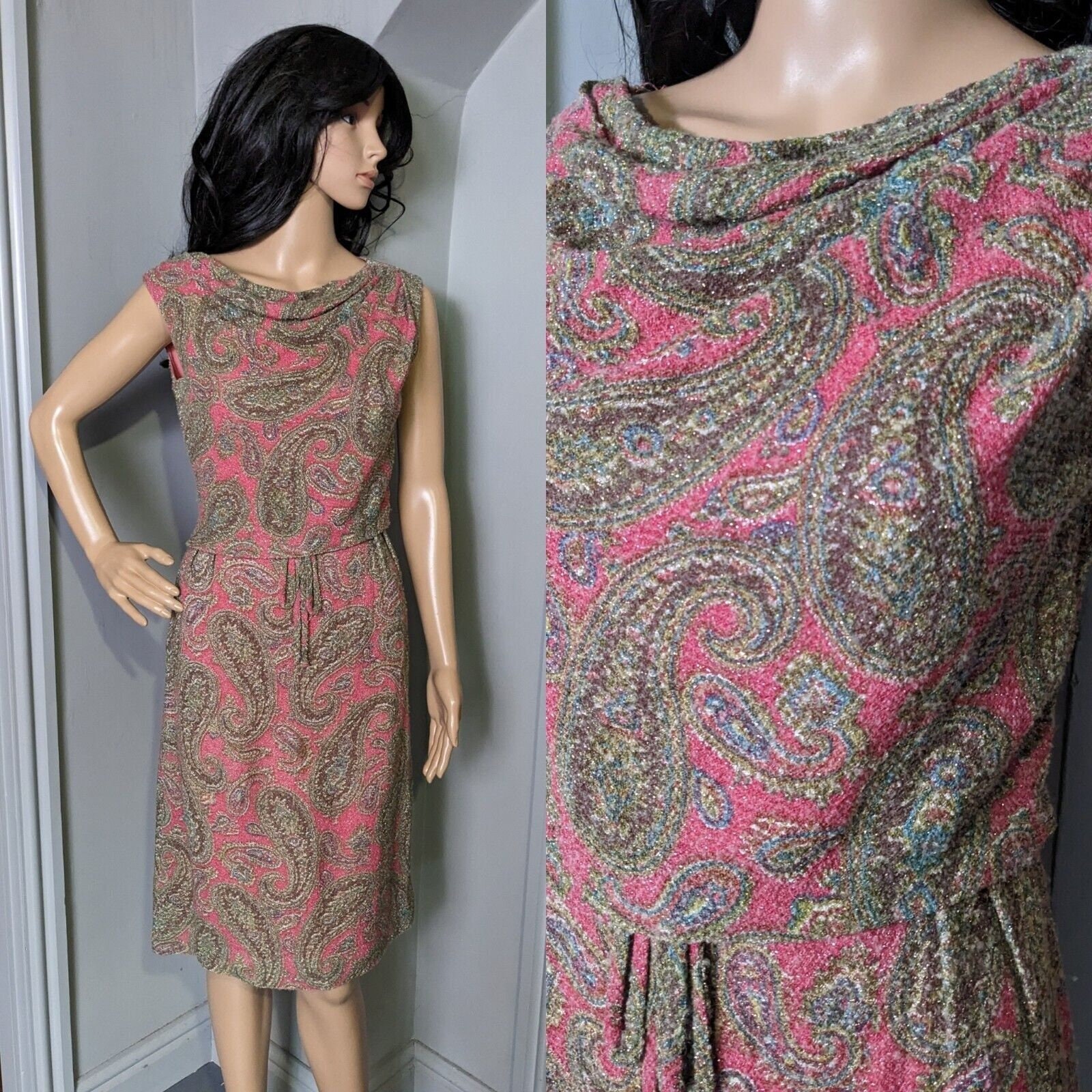Overlay Shift Dress Etsy