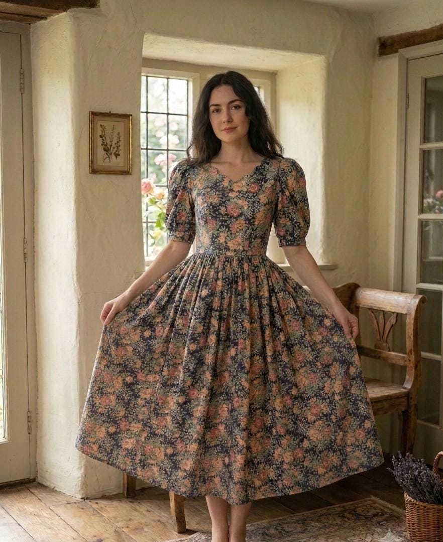 Vintage Liberty Dress - Etsy UK