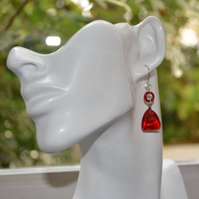 Paris Glass earrings