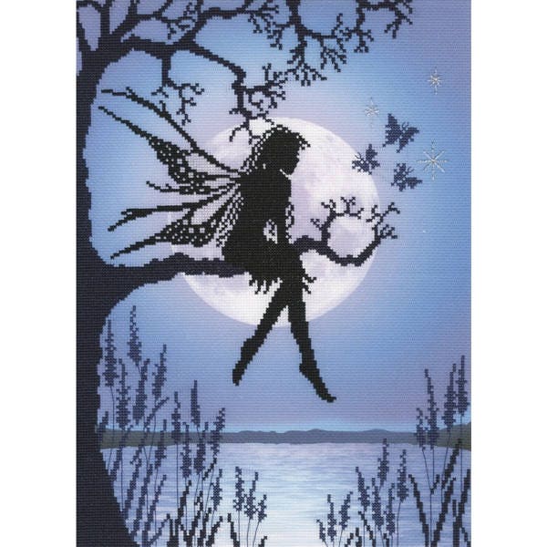Bothy Threads Enchanted Luna Fairy par Lavinia Stamps Counted Cross Stitch Kit XE7P