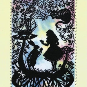 Bothy Threads Fairy Tales Alice in Wonderland Counted Cross Stitch Kit - 26x36cm