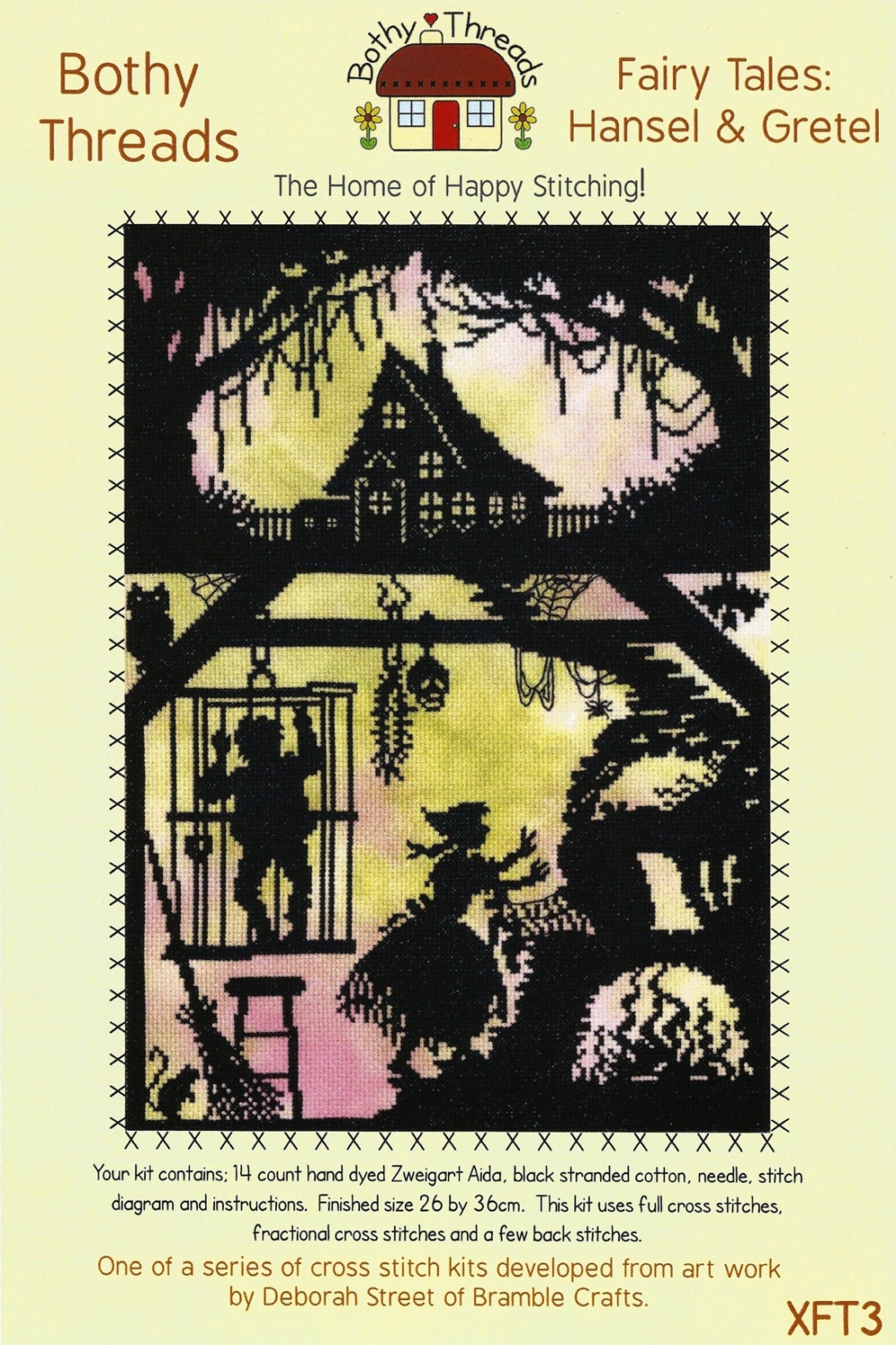 Bothy Threads Fairy Tales Counted Cross Stitch Peter Pan