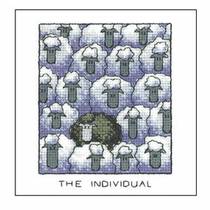 L’artisanat du patrimoine l’individu compté Kit de point de croix par Peter Underhill SHID1427