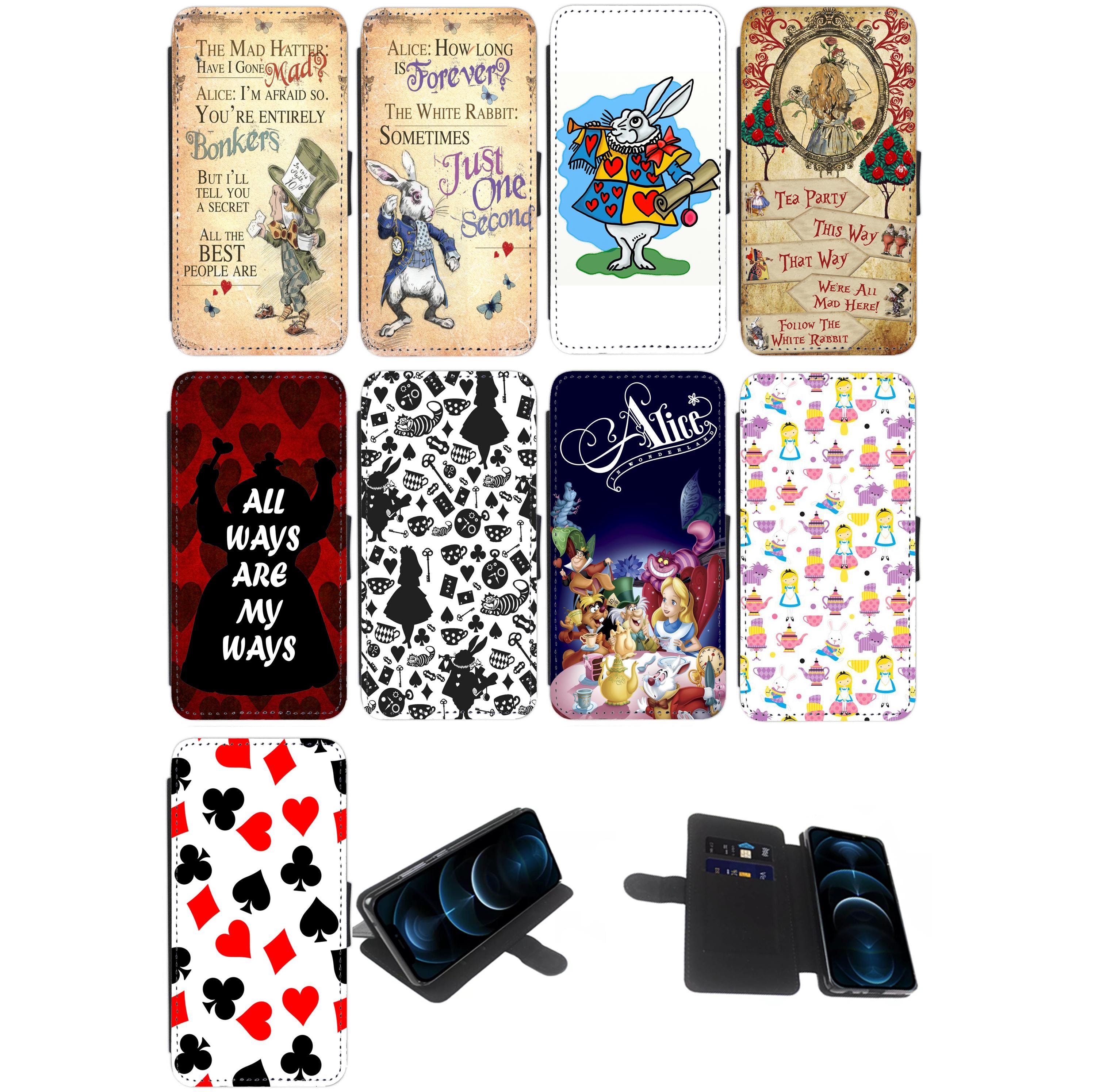 Alice in Wonderland Mad Hatter Disney Inspired Flip Phone